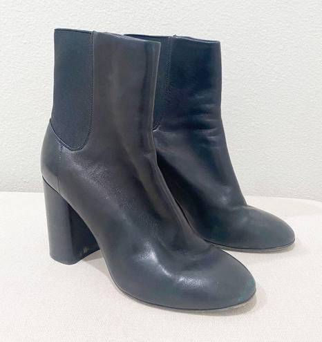 Rag and Bone  black leather nib agnes chelsea boot size 37.5