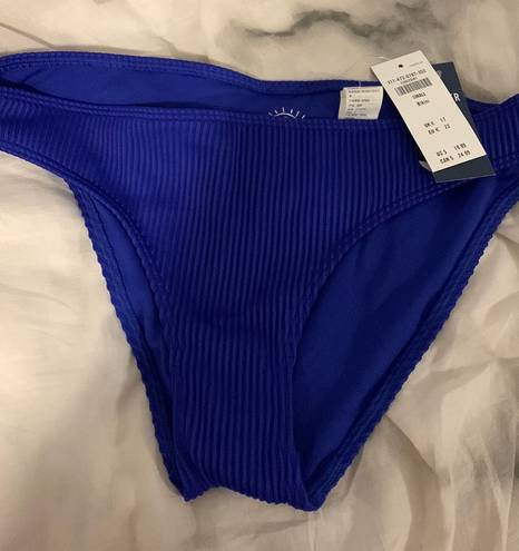 Hollister blue/purple bikini bottoms