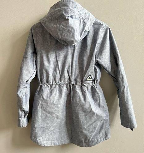 Burton  Prowess DryRide Ski Jacket Chambray Blue Grey Size Small