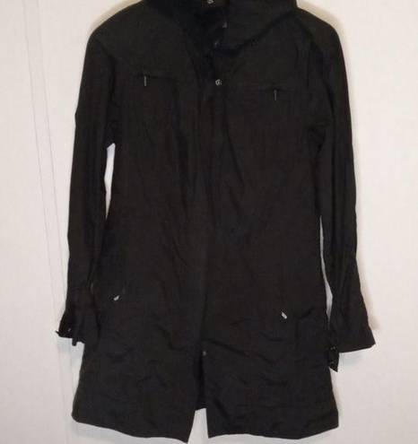 Cole Haan  rain coat black size small women