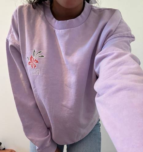 Roxy Purple  Crewneck