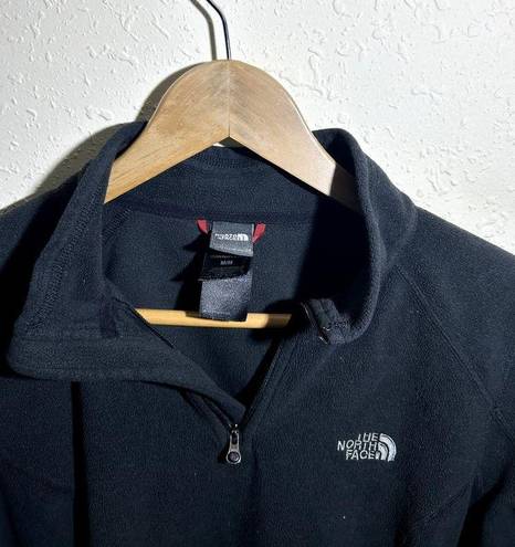 The North Face  Polartec Classic Black Quarter Zip Sweater