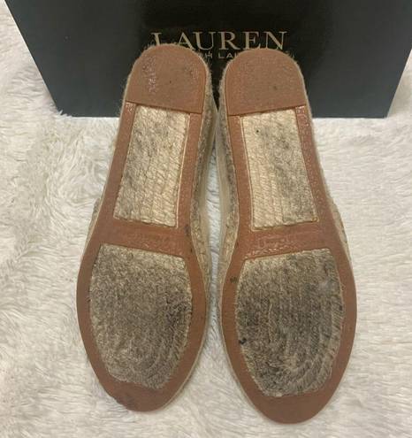 Ralph Lauren beige comfy Espadrilles