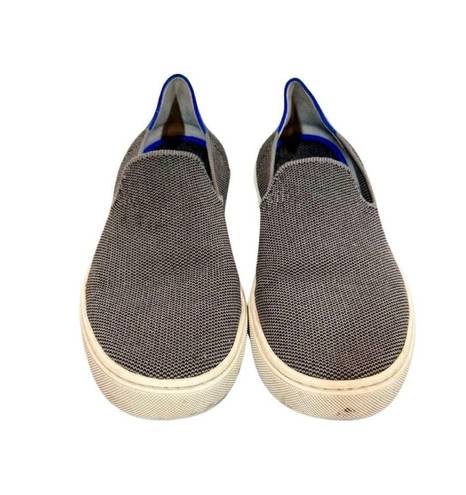 Rothy's  The Original Slip On Sneaker in Steel Gray Retired