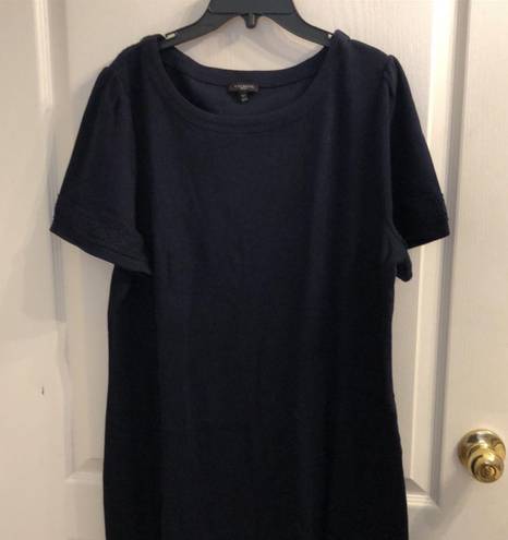 Talbots NWT  Petite Navy Sheath Dress