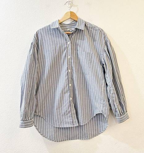 Rails Womens Janae Full Sleeve Button Down Shirt Size XS Bank Stripe