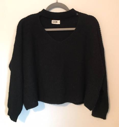 SEEK the Label Black Sweater