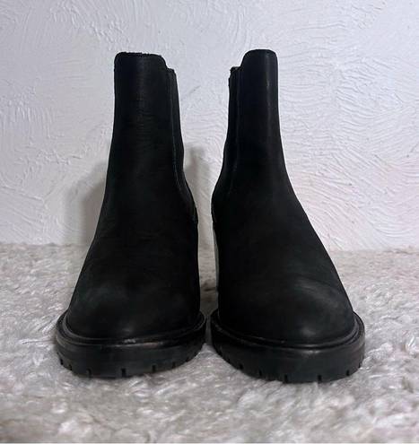 Krass&co Thursday Boot  Everyday Knockout Chelsea Matte  Black Leather Ankle 6.5