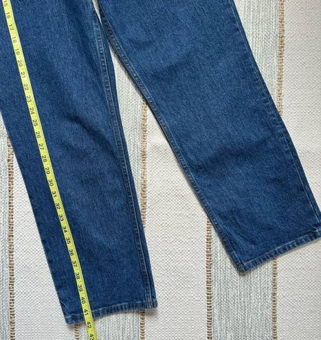 Abercrombie & Fitch  The 90’s Straight Ultra High Rise Dark Wash Jeans 31 / 12S