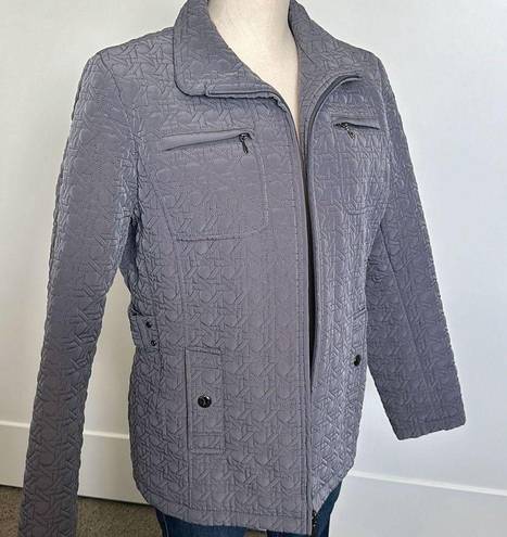 Gallery  Quilted Gray Coat