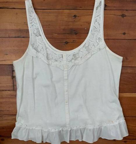 Gilly Hicks  White Tank Top