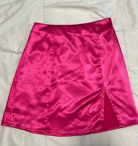 High Waisted Skirt Pink Size XS