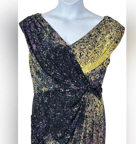 Black Label Saks Fifth Ave  Faux Wrap Dress size 14