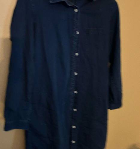 Steven Alan  denim shirt dress small