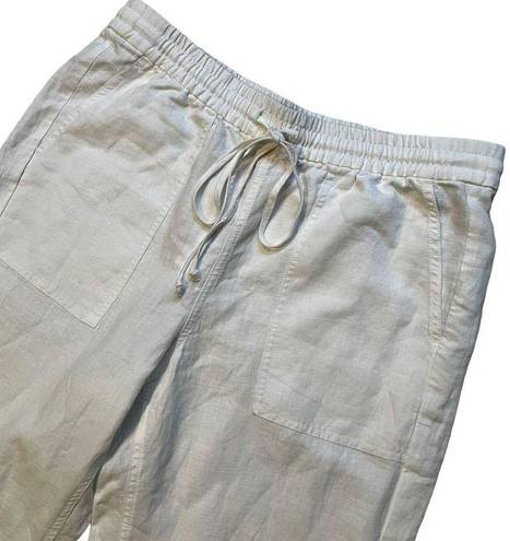 J.Crew NWT,  Seaside Pant in Linen Blend, Sz M