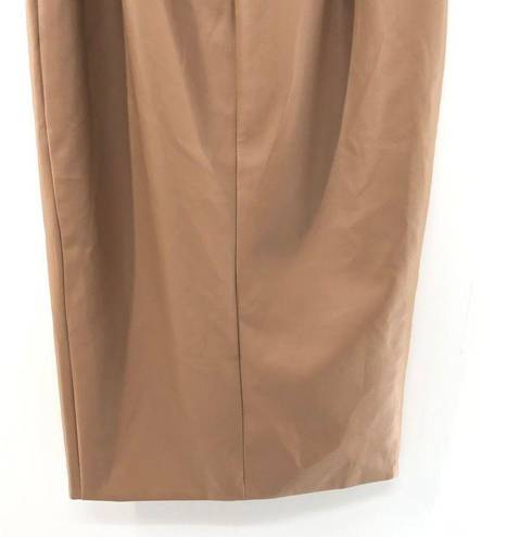 Bardot  Tie Waist Skirt in Tan / replaced buttons