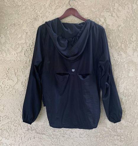 Forever 21 Black Active Vented Windbreaker Jacket