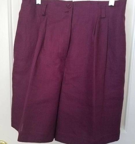 Bermuda PREVIEW Collection Purple/Black  Shorts Size 10