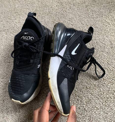 Nike Air Max 270 Black & White Sneakers