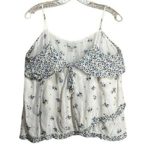 American Eagle Women's  Outfitters Spaghetti Strap Floral Tank Top Size Large (L)