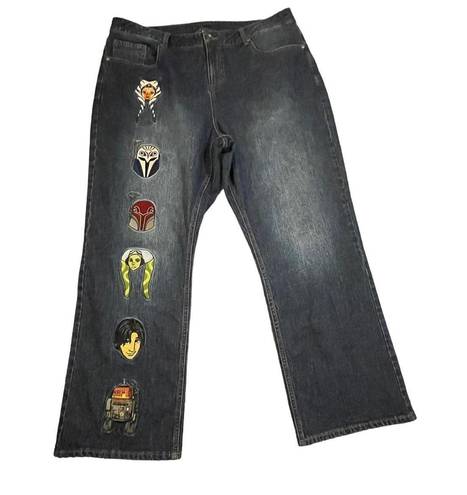 Star Wars  Rebels Jeans Medium Wash Flared Leg