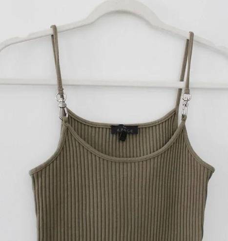 The Range / Revolve Vital Rib Hardware Tank in Utility