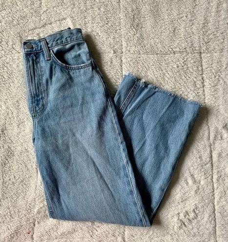 Oak + Fort  Light Wash Women’s Baggy Pants Jeans