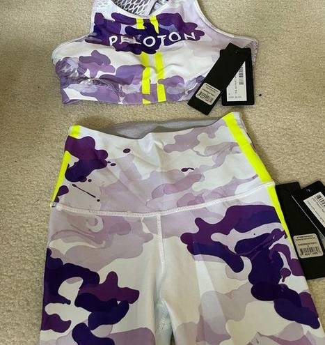 Peloton  Sports Bra and Cropped Leggings Size Small