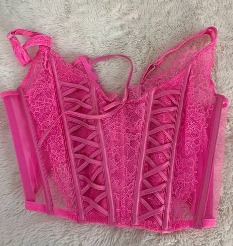 Victoria's Secret Victoria Secret Hot Pink Corset