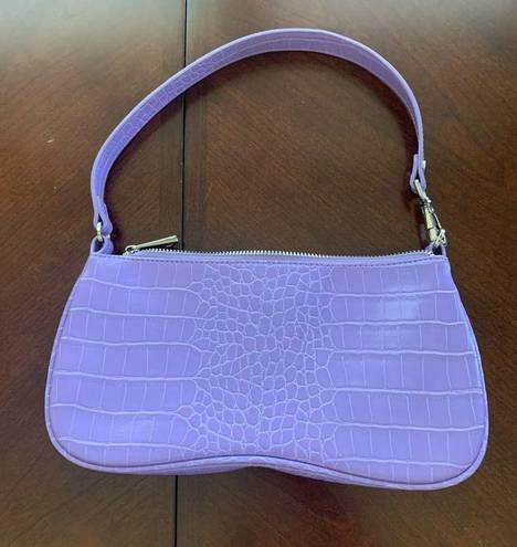 JW Pei purple baguette bag