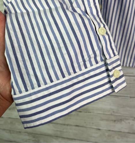 Everlane  The Woven Striped Cotton Pajama Top Size Small