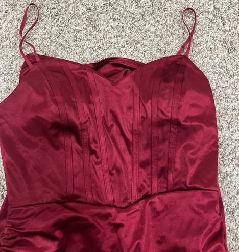 Macy's Red Formal Dress