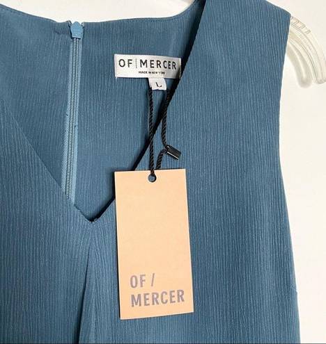 Mulberry Of Mercer  Dress V Neck Sleeveless Aline Blue Cocktail Formal Lawyer