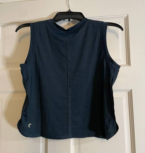 Zyia Heathered Navy Fierce Muscle Tank NWT