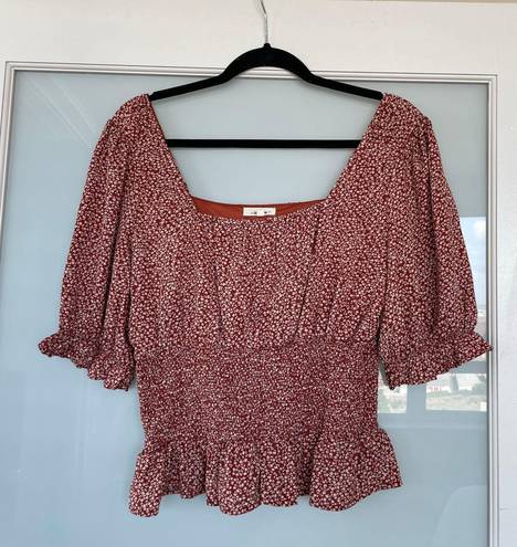 In Bloom Boutique Orange Top