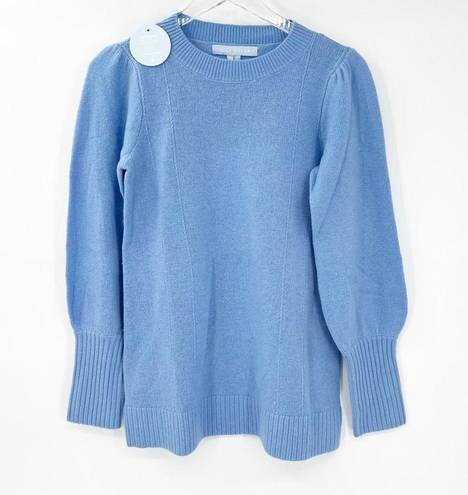 Hill House NWT  The Sylvie Merino Wool Sweater XS Blue