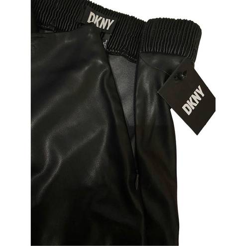 DKNY Nwt  Pleather High Waisted Pants Gothic Motorcycle Punk Grunge Rock