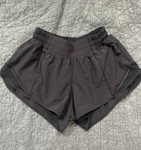 Lululemon Black Hotty Hot 2.5” Shorts