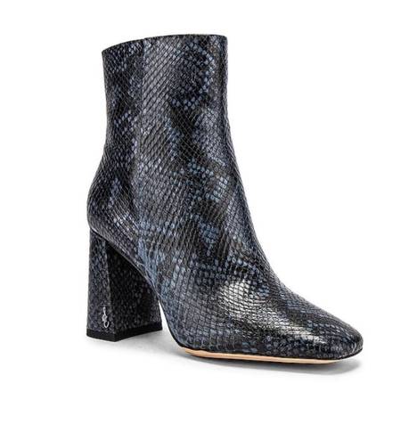 Sam Edelman Codie Snake Embossed Booties