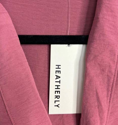 Stitch Fix NWT  Heatherly Ellison Surplice Bodysuit Dusty Pink Mauve Plus 1X