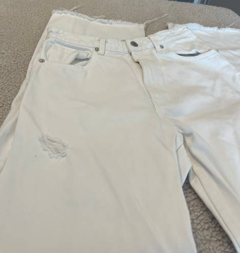 ZARA White Jeans