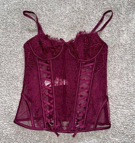 Victoria's Secret VS Raspberry Corset