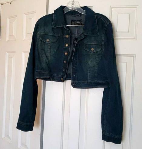 Edge Outer  denim Jacket, Size Junior L,