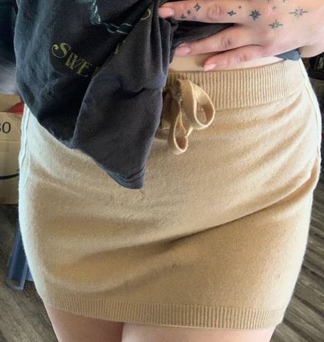 Juicy Couture Y2K  Cashmere Mini Skirt