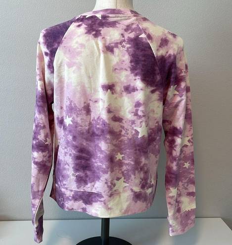 Wildfox NWT  lavender purple tie dye knit top sz S