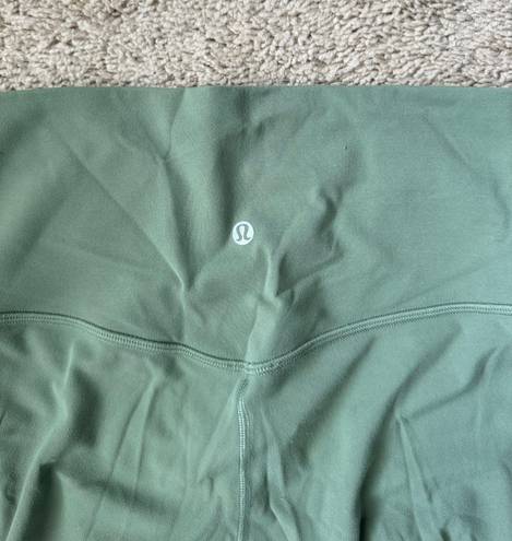 Lululemon Align 25” Leggings Green sz 6