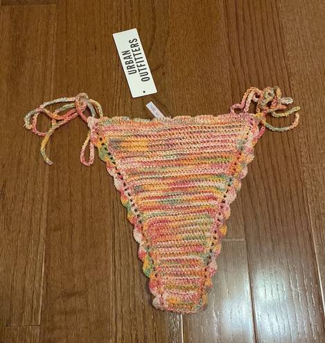 Urban Outfitters NWT  Out From Under Bliss Crochet Bikini Bottom