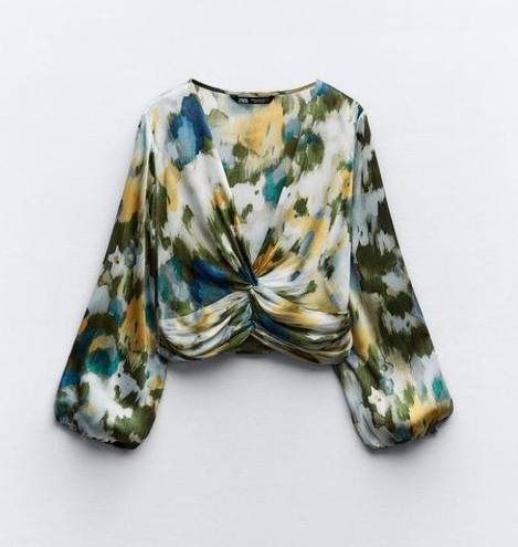 ZARA Print Top