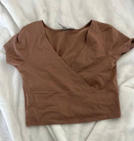 Sky And Sparrow brown top