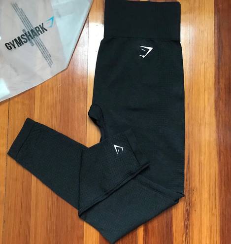 Gymshark Black Marl Vital Seemless Leggings